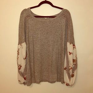 Ballon Sleeved Blouse